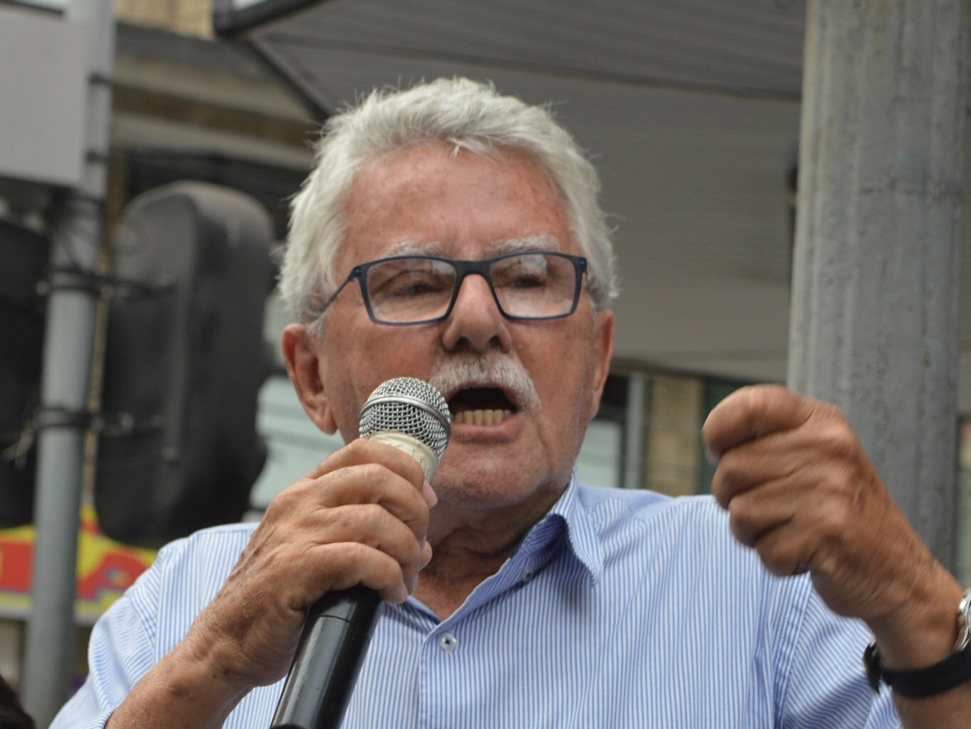 O vereador Luiz Antônio Corrêa defende o tombamento histórico da pavimentação de paralelepípedos e pé de moleque em ruas no centro da cidade