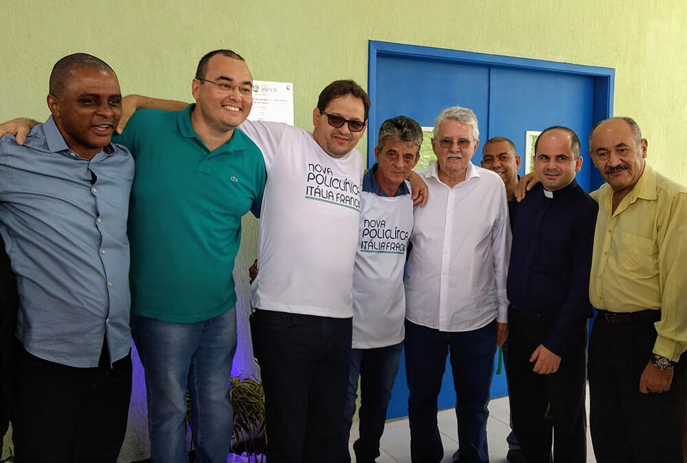 Deputado Luiz Antônio participa de inauguração de Policlínica em Japeri