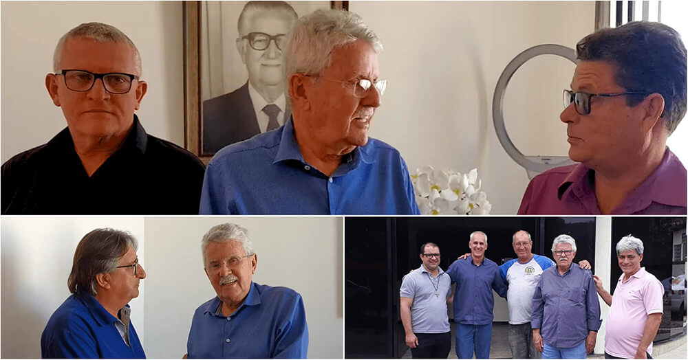 Deputado Luiz Antônio Corrêa recebe autoridades do Noroeste Fluminense