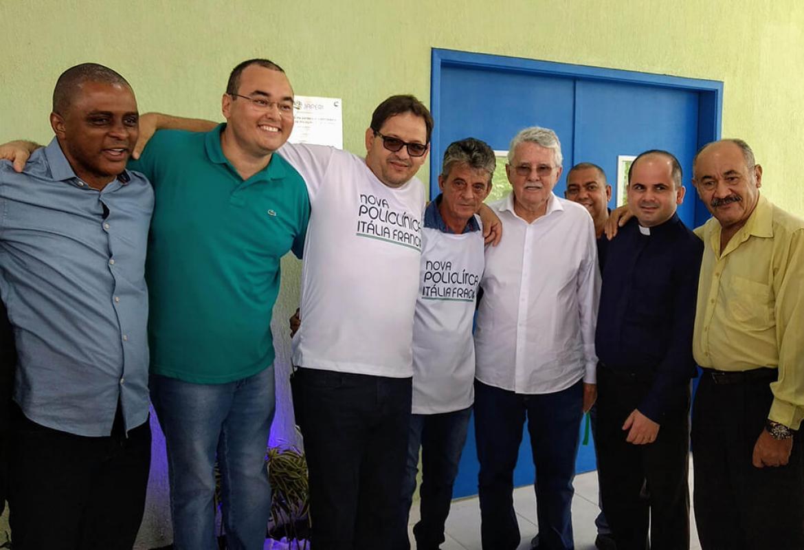 Deputado Luiz Antônio participa de inauguração de Policlínica em Japeri