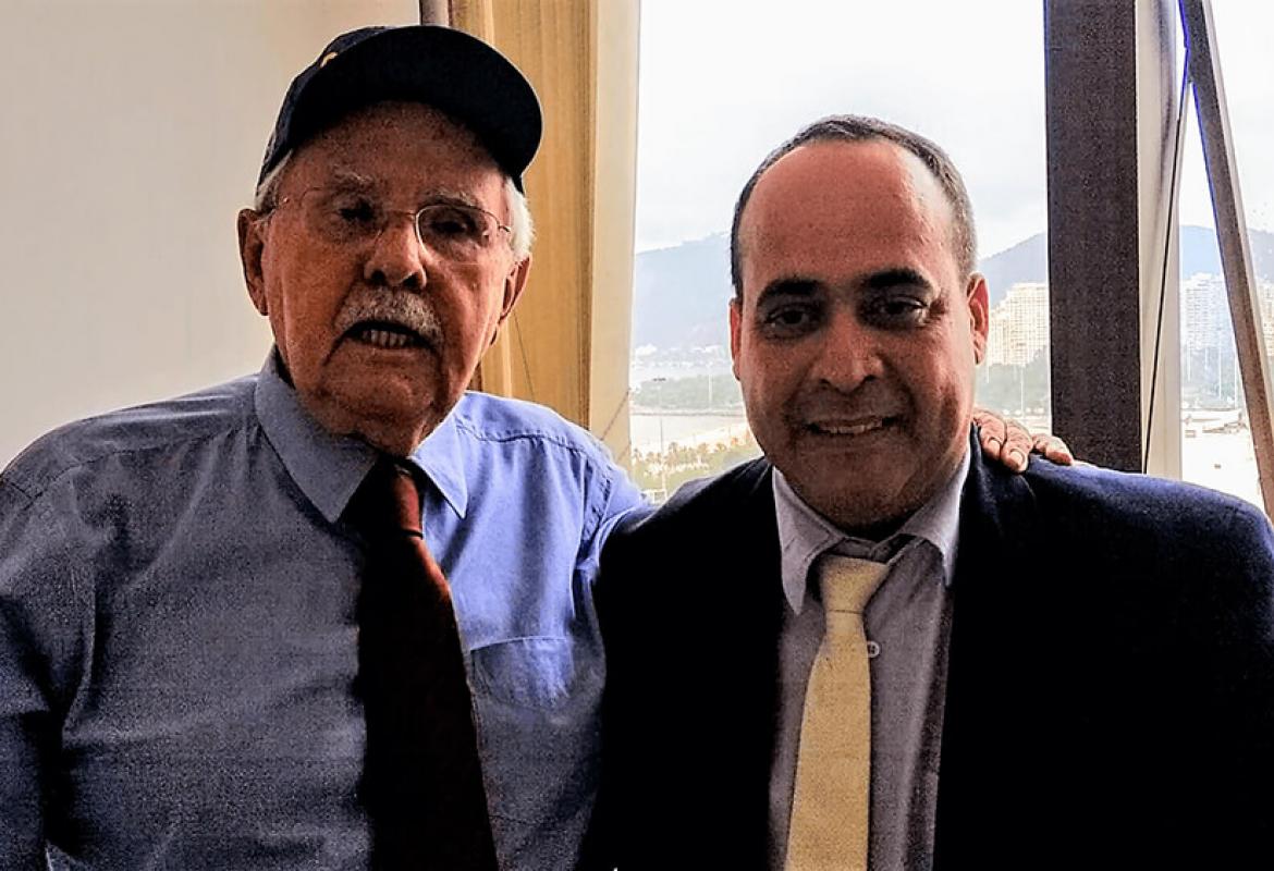 Deputado Luiz Antônio e Márcio Cabral