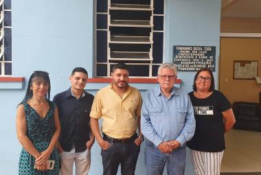 Deputado Federal Luiz Antônio visita Casa de Caridade de Cantagalo