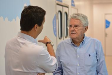 Deputado Federal Luiz Antônio no Hospital Escola de Valença