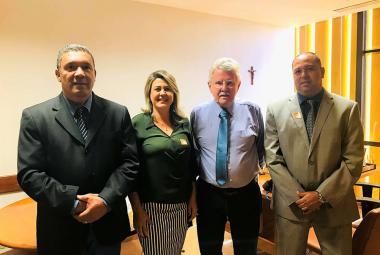 Luiz Antônio se encontra com vereadores de Vassouras